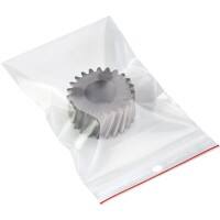 RAJA Wiederverschlussbeutel LDPE (Polyethylen niedriger Dichte) Transparent 8 x 6 cm 500 Stück
