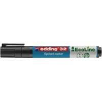 edding Flipchart-Marker e-32 Schwarz 19 mm (T) X 19 mm (B) X 138 mm (H)