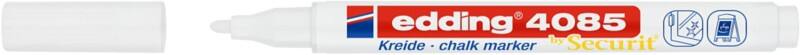 edding Kreidemarker e-4085 Filzspitze 1-2 mm Weiß