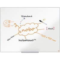 Nobo Impression Pro Whiteboard Magnetisch Lackierter Stahl Einseitig 120 (B) x 90 (H) cm