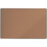 Nobo Premium Plus Wandmontierbares Anschlagbrett 1915182 Kork Alurahmen 1500 x 1000 mm Braun