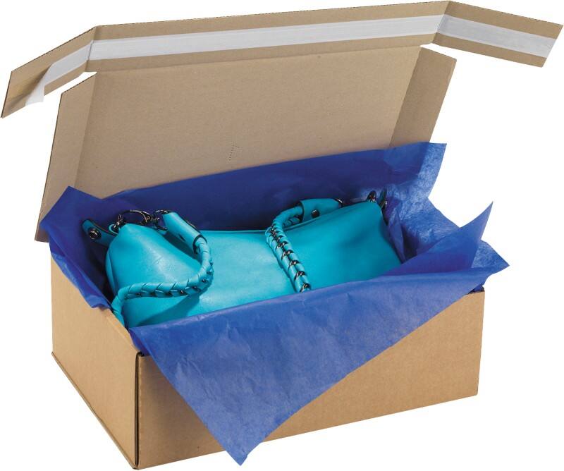 RAJA Versandkarton 1-wellig Pappe 220 (B) x 100 (T) x 310 (H) mm Braun 20 Stück