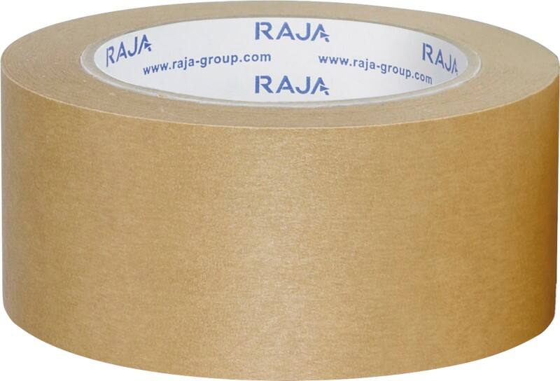 RAJA Verpackungsklebeband Braun 50 mm (B) x 50 m (L) Papier 36 Stück