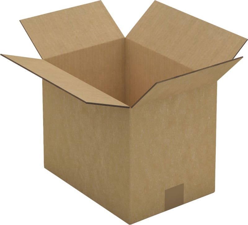 RAJA Versandkarton 1-wellig Pappe 230 (B) x 250 (T) x 350 (H) mm Braun 25 Stück