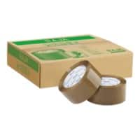 RAJA Verpackungsklebeband Braun 66 m (L) x 48 mm (B) PP (Polypropylen) 6 Stück