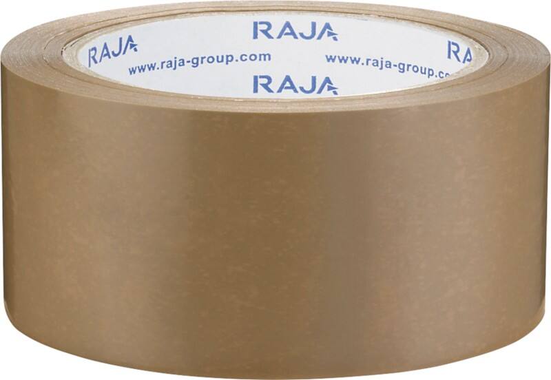 RAJA Verpackungsklebeband Braun 50 mm (B) x 66 m (L) PVC (Polyvinylchlorid) 36 Stück