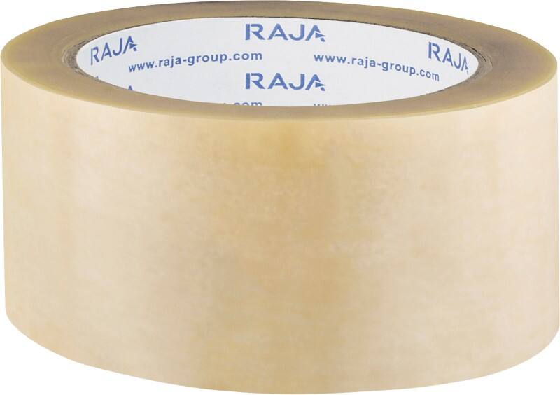 RAJA Verpackungsklebeband Transparent 50 mm (B) x 66 m (L) PVC (Polyvinylchlorid) 36 Stück