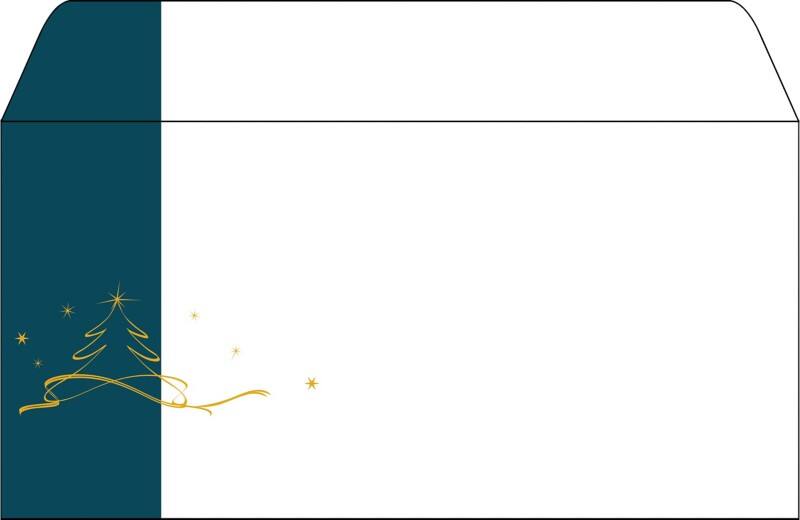 Sigel Weihnachten Briefumschläge 11,1 x 11 cm Weiß 50 Stück