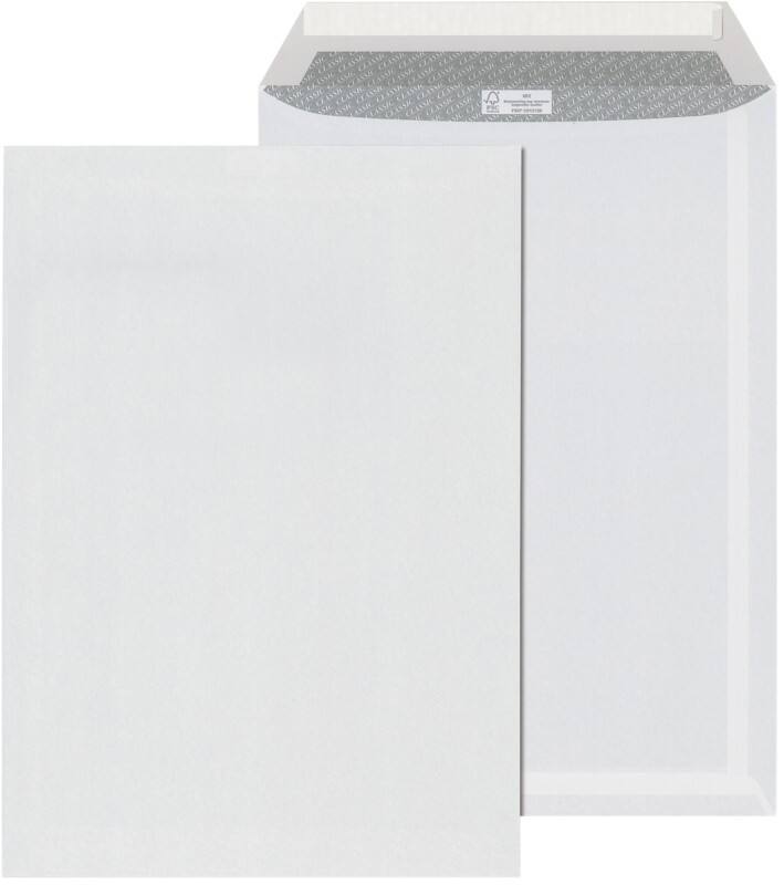 ÖKI Classic Versandtasche DIN C4 324 (B) x 229 (H) mm Haftklebestreifen Weiß 90 g/m² 250 Stück