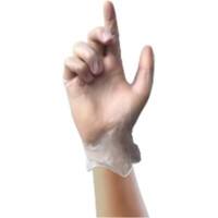 UNICARE Einweg Handschuhe Vinyl Ungepudert Medium (M) Transparent 100 Stück