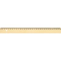 Westcott Lineal E-10170 00 Braun Holz 30 cm