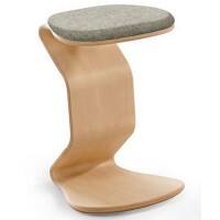 nest nature Pendelhocker Stoff Grau