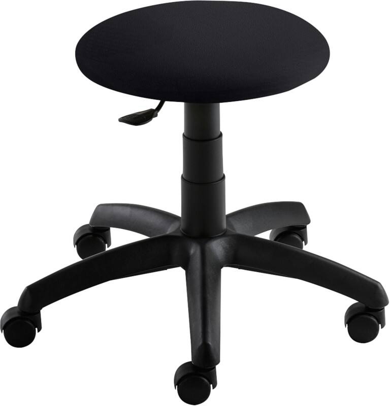 mayer sitzmöbel 1282S_26397 Drehhocker Stoff Schwarz 600 x 550 x 500 mm