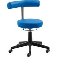 mayer sitzmöbel Drehhocker Stoff Blau
