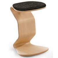 nest nature Pendelhocker Stoff Grau