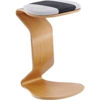 nest nature Pendelhocker Stoff Grau