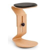 nest nature Pendelhocker Stoff Grau