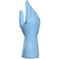 Mapa Professional Vital 117 Nein Reinigungshandschuhe Latex Large (L) Blau