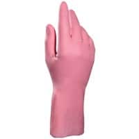 Mapa Professional Vital 115 Nicht Einweg Reinigungshandschuhe Latex Ungepudert Large (L) Rosa 2 Handschuhe