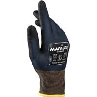 Mapa Professional Ultrane 500 Nicht Einweg Arbeitshandschuhe Nitril Ungepudert Large (L) Schwarz 2 Handschuhe