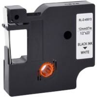 5DY45013-WT Schriftband Kompatibel Schwarz Weiß 63 mm (B) x 7 m (L)