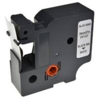 5DY45803-WT Schriftband Kompatibel Schwarz Weiß 63 mm (B) x 7 m (L)