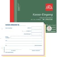 OMEGA Kassenausgangsbuch DIN A6 Perforiert 10 Stück à 3x50 Blatt