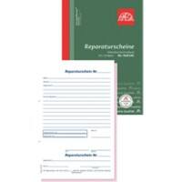 OMEGA Reparaturscheinbuch DIN A5 Perforiert 5 Stück à 2x50 Blatt