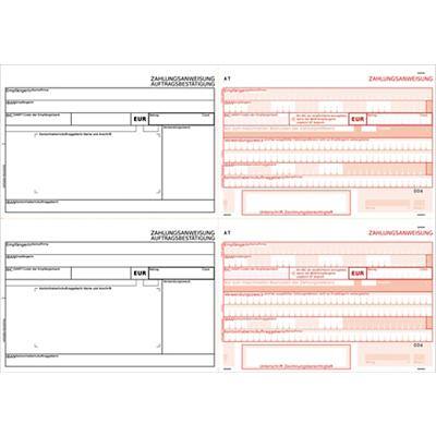 OMEGA SEPA-Zahlunganweisung DIN A4 Perforiert 1 Stück à 1000 Blatt