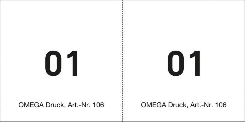 OMEGA Bonblock Spezial 10 Stück à 100 Blatt