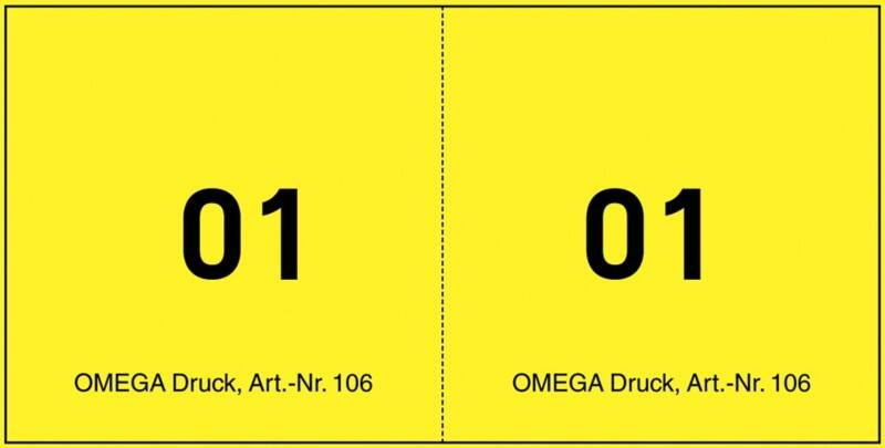 OMEGA Bonblock Spezial 10 Stück à 100 Blatt