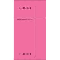 OMEGA Kellnerblock Spezial 14 x 1 x 7,5 cm Pink 10 Stück