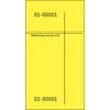 OMEGA Kellnerblock Spezial 14 x 1 x 7,5 cm Gelb 10 Stück