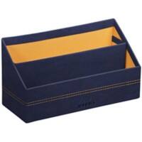 Rhodia Briefhalter 194612C Kunstleder Mitternachtsblau 25 (B) x 10 (T) x 14 (H) cm