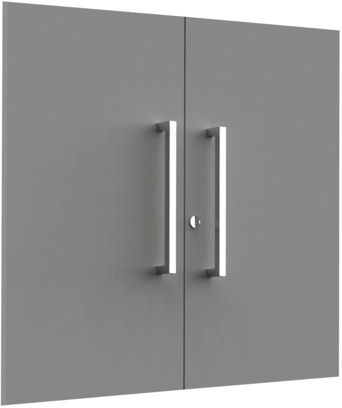 Kerkmann Schranktüren Holz Graphit 760 x 16 x 700 mm