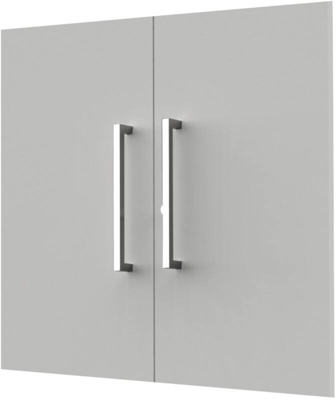 Kerkmann Schranktüren Holz Hellgrau 760 x 16 x 700 mm