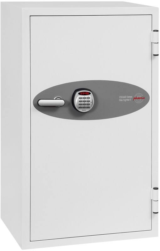 Phoenix Fire Fighter Datenschutztresor Elektronisch 162 L FS0444E Weiß