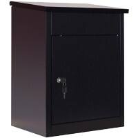 Phoenix Briefkasten Schlüssel Schwarz 440 x 350 x 580 mm