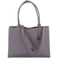 SOCHA Laptoptasche 14" Kunstleder Grau 39 x 12 x 29 cm