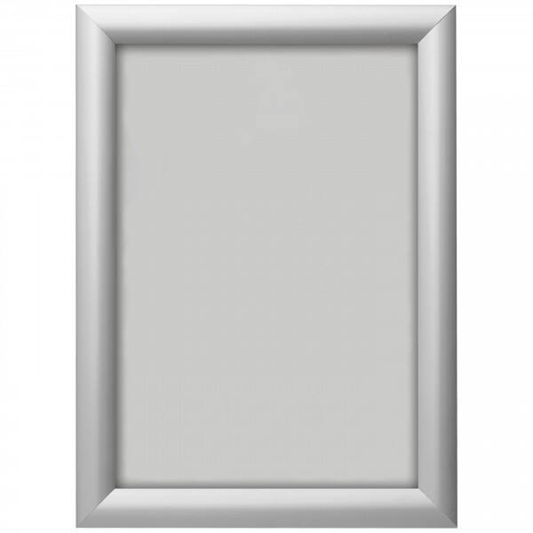 magnetoplan A2 Klapprahmen Silber Aluminium SFA2S 45 (B) x 1,2 (T) x 62,4 (H) cm