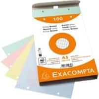 Exacompta Karteikarten 10658E A5 Farbig Sortiert 15 x 21,2 x 2,5 cm 10 Stück