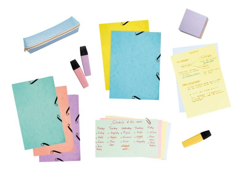 Exacompta Karteikarten 55566E A5 Farbig Sortiert 14,8 x 21 x 0,6 cm 10 Stück