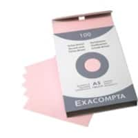 Exacompta Karteikarten 13238E A5 Rosa 15 x 21,2 x 2,5 cm