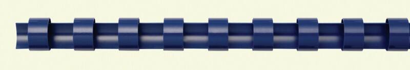 Fellowes Binderücken A4 8 mm Blau 5345506 100 Stück