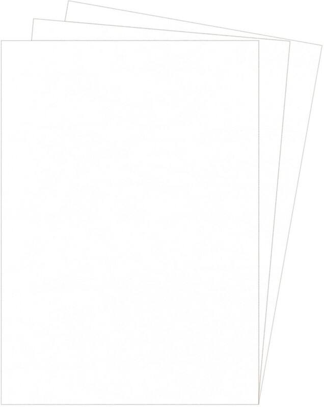 Fellowes Einbanddeckel DIN A4 Weiß 5370104 100 Stück