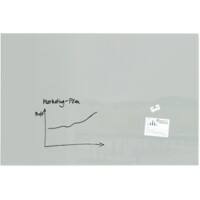 Sigel Artverum Glastafel Magnetisch Einseitig 180 (B) x 120 (H) cm Grau