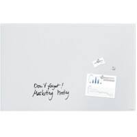 Sigel Artverum Glastafel Magnetisch Einseitig 100 (B) x 65 (H) cm Weiß