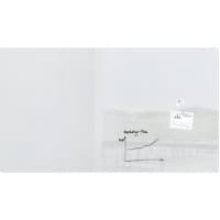 Sigel Artverum Glastafel Magnetisch Einseitig 240 (B) x 120 (H) cm Weiß