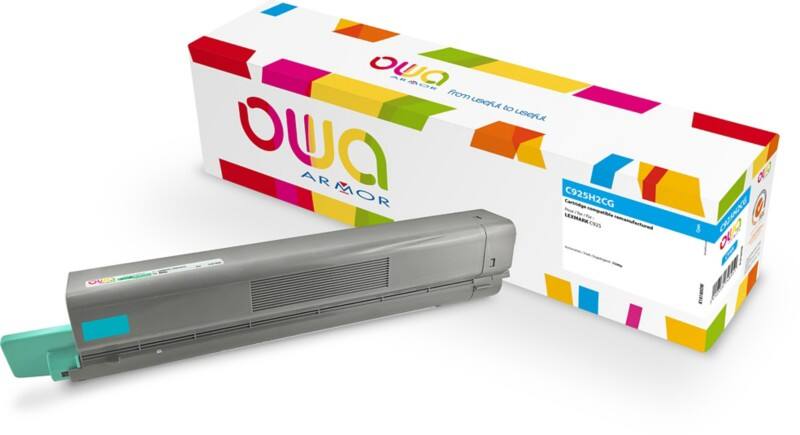 OWA Kompatibel Lexmark Tonerkartusche C925H2CG Cyan