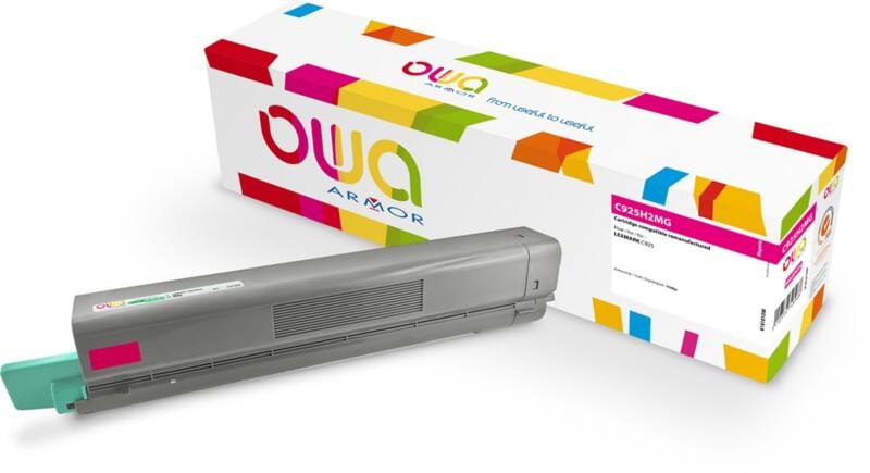 OWA Kompatibel Lexmark Tonerkartusche C925H2MG Magenta